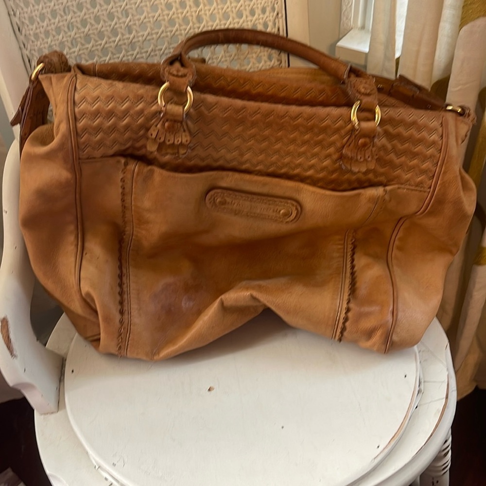 Large leather juicy couture bag